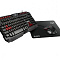 SVEN GS-9200 Набор игровые клавиатура, мышь и коврик (USB, мембранная, 104 клавиши, оптическая, 6 кнопок, 2400 dpi, 300 х 230)