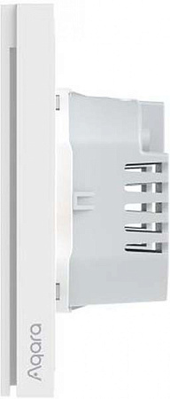 AQARA Smart Wall Switch H1 1КЛ (With Neutral) Умный настенный выключатель белый (без нейтрали, Zigbee 3.0, 110-220В, WS-EUK03)