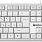 DEFENDER MOTION C-977 Набор клавиатура+мышь белые (USB, 4 кн., 1600 dpi, 104 кл.)