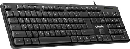 DEFENDER NEXT HB-440 Клавиатура черная (USB, 104 кл.)
