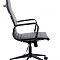 Everprof Rio Black T чёрное Офисное кресло (экокожа, чёрная сталь, ролики, ТопГан)