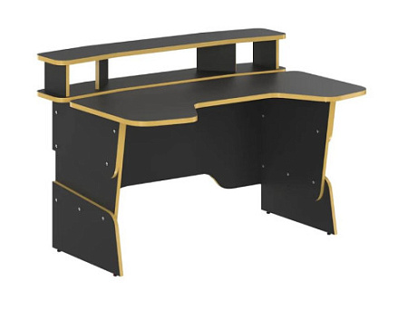 Skyland SKILL STG 1390 Антрацит/Желтый бриллиант Игровой стол (1360 x 1000 x 925 мм, ЛДСП)