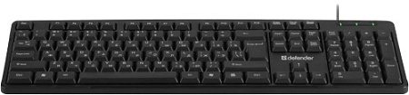 DEFENDER NEXT HB-440 Клавиатура черная (USB, 104 кл.)