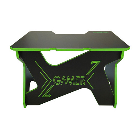 Generic Comfort Gamer Mini Seven/DS/NE Игровой стол чёрно-зелёный (ЛДСП Е1, 120 x 90 x 75)