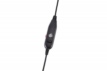 Mad Catz F.R.E.Q. 2 Игровые наушники чёрные (USB, 40 мм неодимовые магниты, 32 Ом, 20 ~ 20000 Гц, микрофон)