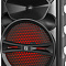 DEFENDER G110 Портативная колонка 1.0 чёрная (12 Вт, BT, FM, TF, USB, AUX, подсветка, 1200 мАч)