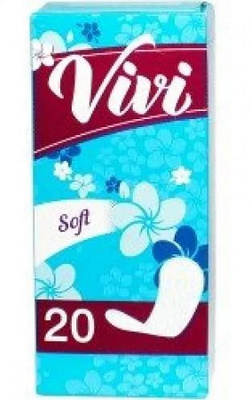 Ежедневные прокладки Vivi panty soft 20 шт