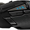 LOGITECH G502 Hero черная Игровая мышь (11 кнопок, LIGHTFORCE hybrid switches, HERO 25K, 25600 dpi, USB, USB-C, RGB подсветка, 910-005474/910-005470/910-005471)
