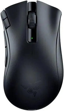 RAZER DEATHADDER V2 X HYPERSPEED чёрная Беспроводная игровая мышь (USB, 2,4 ГГц, Bluetooth, 7 кн., RAZER™ 2 switces, 6400 dpi, RAZER™ 5G, 1x AA/AAA)
