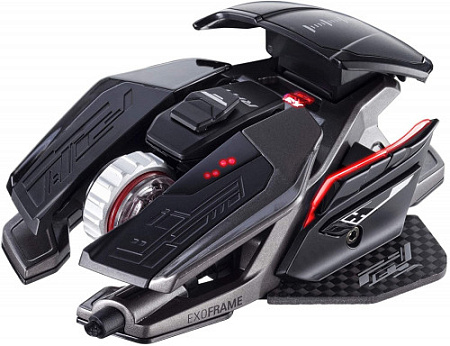 Mad Catz R.A.T. PRO X3 Игровая мышь чёрная (PMW3389, Omron, USB, 10 кнопок, 16000 dpi, RGB подсветка)