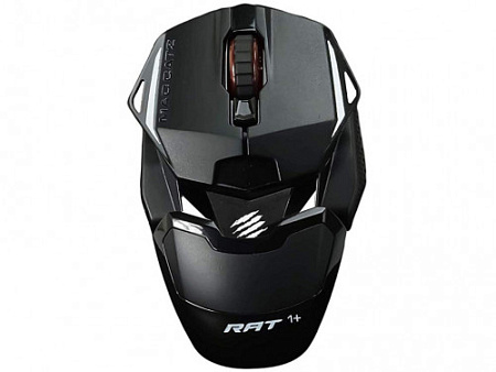 Mad Catz R.A.T. 1+ Игровая мышь чёрная (ADNS3050, USB, 3 кнопки, 2000 dpi)