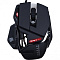 Mad Catz R.A.T. 4+ Игровая мышь чёрная (PMW3330, USB, 9 кнопок, 7200 dpi, красная подсветка)