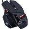 Mad Catz R.A.T. 4+ Игровая мышь чёрная (PMW3330, USB, 9 кнопок, 7200 dpi, красная подсветка)