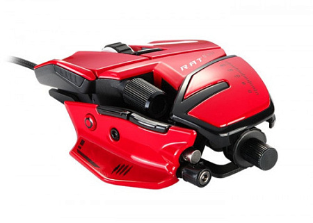 Mad Catz R.A.T. 8+ ADV Игровая мышь красная (PMW3389, Omron, USB, 11 кнопок, 20000 dpi, RGB подсветка)