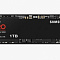 SSD M.2 Samsung 1.0Tb 990 PRO Series <MZ-V9P1T0BW> (PCI-E 4.0 x4 , up to 7450/6900MBs, 3D TLC, NVMe 2.0, DDR4 1024Mb, 600TBW, 22х80mm)