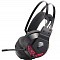 Mad Catz F.R.E.Q. 4 Игровые наушники чёрные (7.1, USB, RGB подсветка, 50 мм неодимовые магниты, 32 Ом, 20 ~ 20000 Гц, микрофон)
