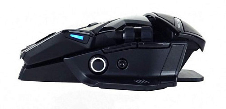 Mad Catz R.A.T. AIR Набор игровая мышь + коврик чёрные (Ионистор, 2.4 гГц, USB, PMW3360, Omron, 10 кнопок, 12000 dpi, 357 x 284 x 15 мм, RGB подсветка)