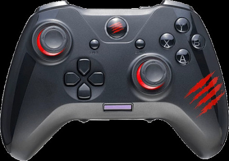 Mad Catz C.A.T. 7 Геймпад (USB, D-Pad, 2 джойстика)