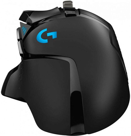 LOGITECH G502 Hero черная Игровая мышь (11 кнопок, LIGHTFORCE hybrid switches, HERO 25K, 25600 dpi, USB, USB-C, RGB подсветка, 910-005474/910-005470/910-005471)