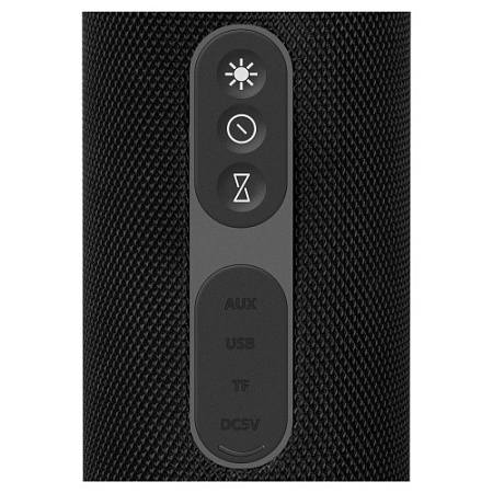 (OEM) SVEN PS-285 2.0 Мобильные колонки чёрные (IPx7, 2x10W, USB, Bluetooth, micro SD, AUX, подсветк