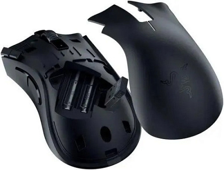 RAZER DEATHADDER V2 X HYPERSPEED чёрная Беспроводная игровая мышь (USB, 2,4 ГГц, Bluetooth, 7 кн., RAZER™ 2 switces, 6400 dpi, RAZER™ 5G, 1x AA/AAA)