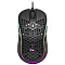 Sharkoon Light2 S Игровая мышь чёрная (PixArt PMW 3327, Omron, 8 кнопок, 6200 dpi, USB, RGB подсветка)
