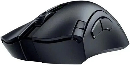 RAZER DEATHADDER V2 X HYPERSPEED чёрная Беспроводная игровая мышь (USB, 2,4 ГГц, Bluetooth, 7 кн., RAZER™ 2 switces, 6400 dpi, RAZER™ 5G, 1x AA/AAA)